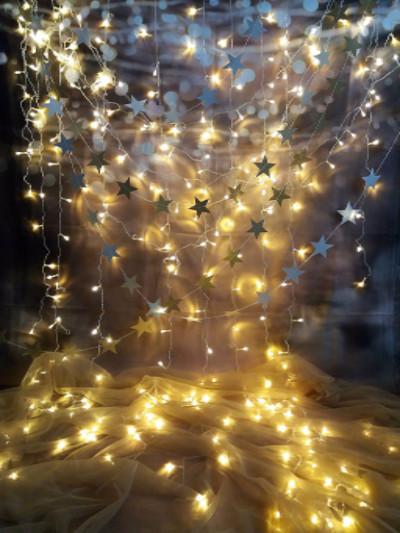 Katebackdrop£ºKate Cotton Collapsible Cloth Curtain Star Lighting Photography Backdrops
