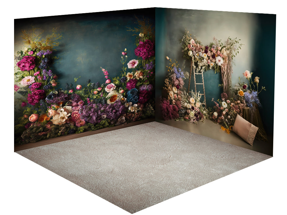 Kate Fine Art Floral Room Set