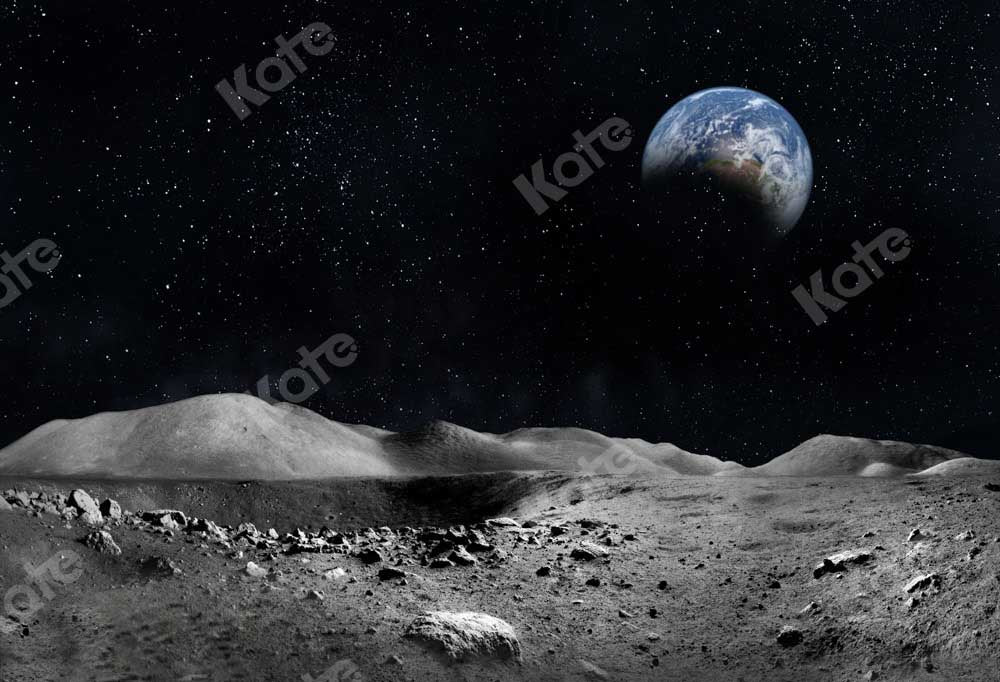Kate Moon Outer Space Astronaut Backdrop Designed by Chain Photography