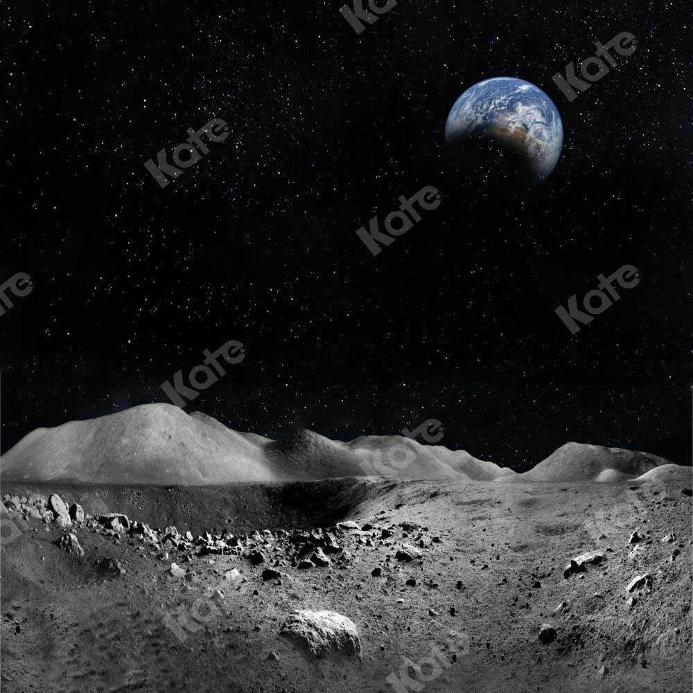 Kate Moon Outer Space Astronaut Backdrop Designed by Chain Photography