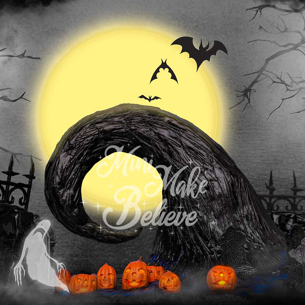 Kate Halloween Nightmare Backdrop Designed by Mini MakeBelieve