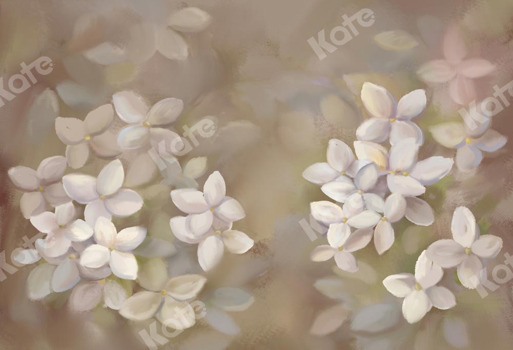 Kate Fine Art Flower Waterpainted Backdrop Designed by GQ -UK