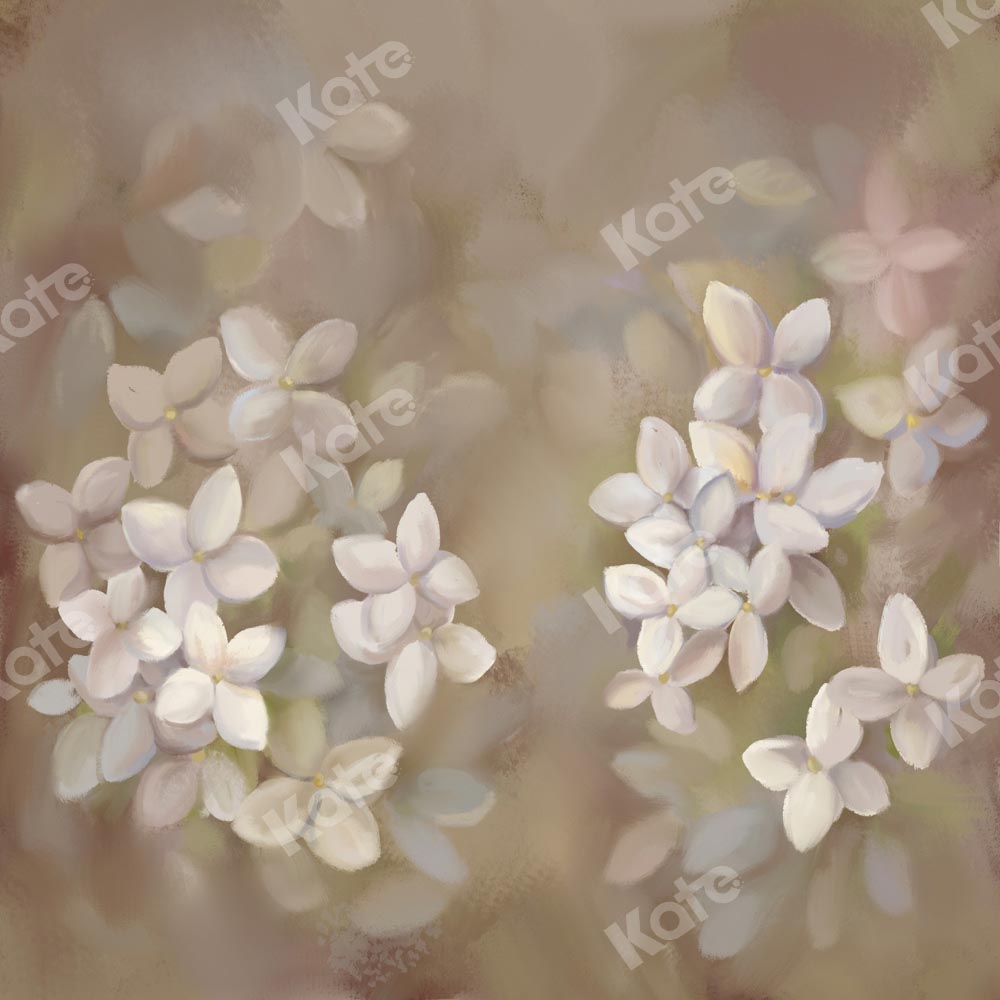 Kate Fine Art Flower Waterpainted Backdrop Designed by GQ -UK