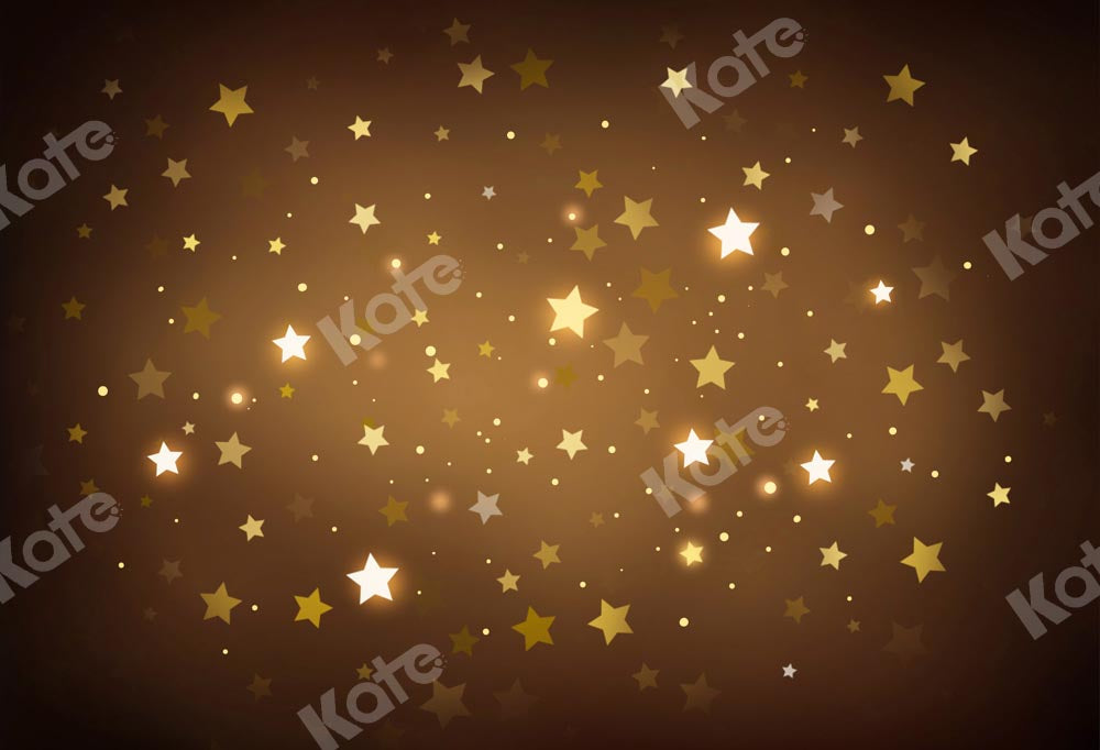 Kate Brown Glowing Stars Twinkling Backdrop for photography
