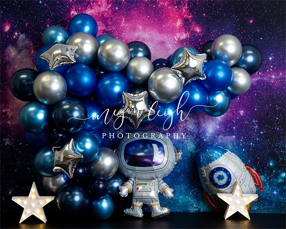 Kate Universe Balloon Children Backdrop Designed by Megan Leigh Photography