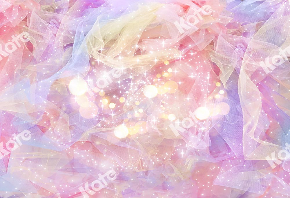 Kate Shiny Pink Fantasy Princess Backdrop Designed by GQ