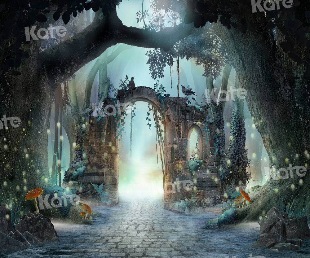 Kate Forest Fairytale Mushroom Backdrop Designed by Chain Photography -UK
