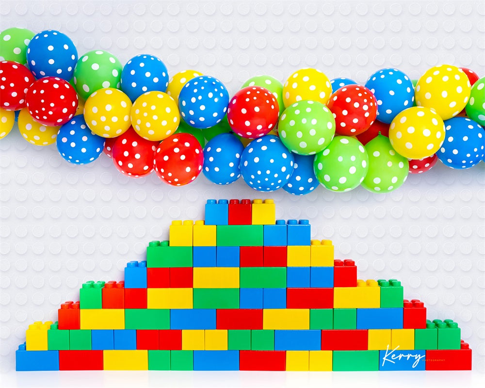 Kate Children Birthday Rainbow Backdrop Designed by Kerry Anderson -UK