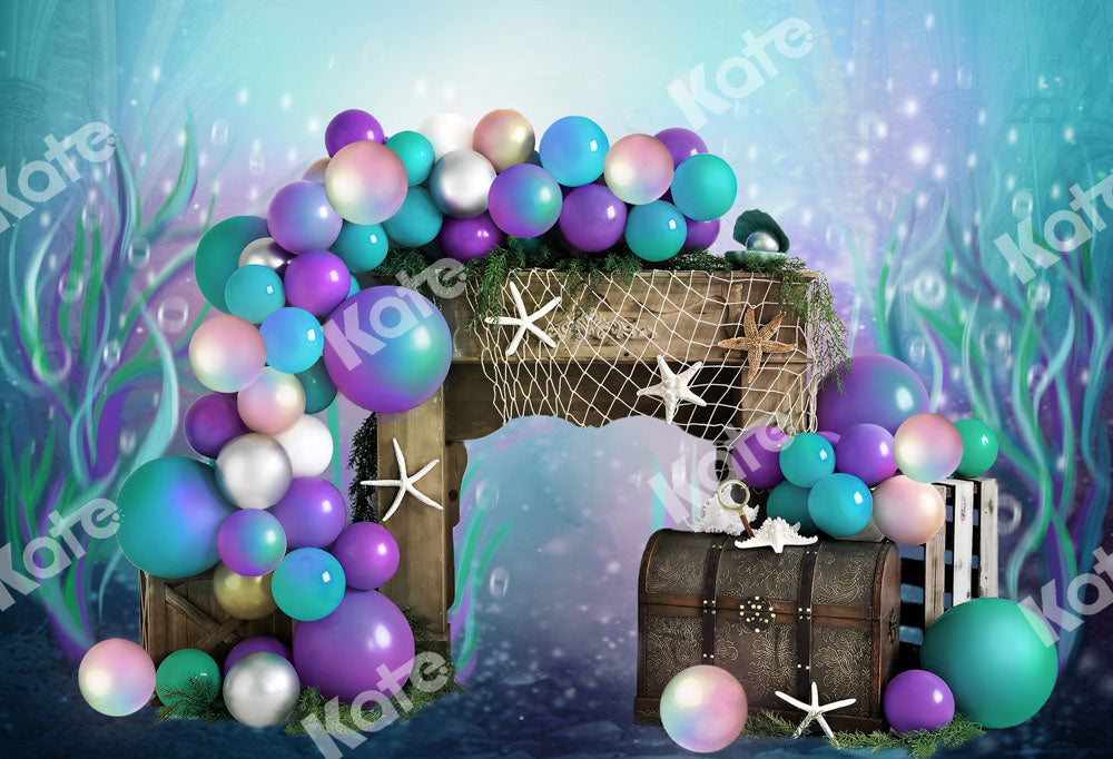 Kate Summer Mermaid Ocean Backdrop  Designed by Chain Photography -UK