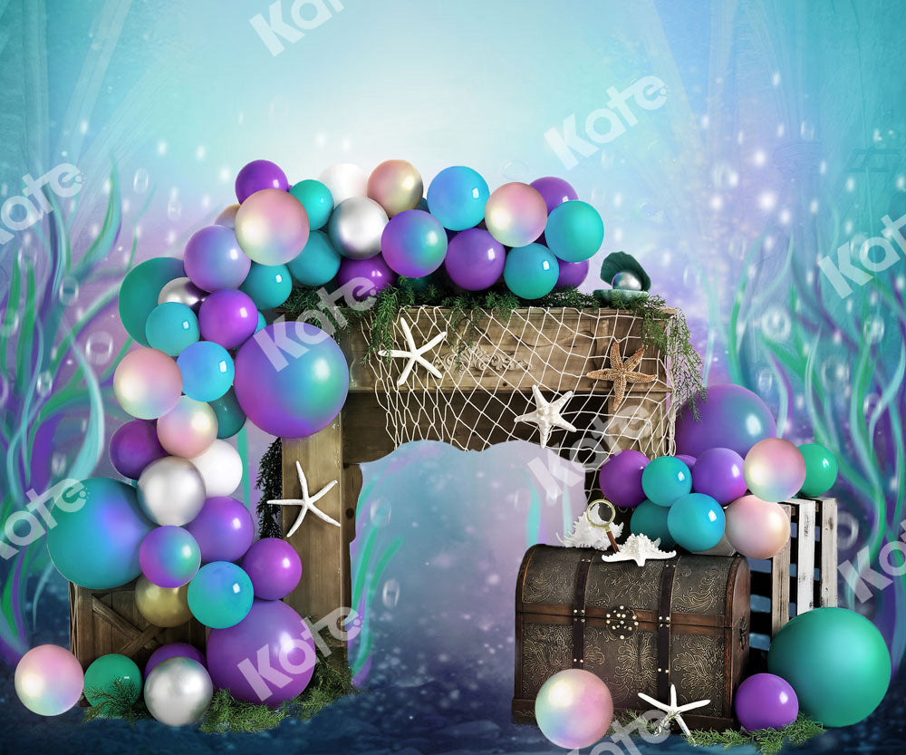 Kate Summer Mermaid Ocean Backdrop  Designed by Chain Photography -UK