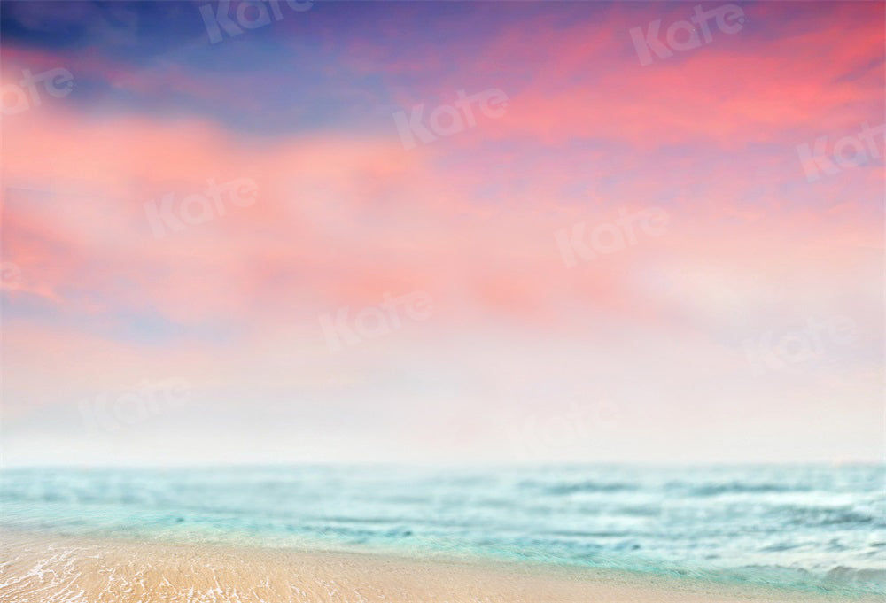 Kate Nature Sunset Seaside Cloud Backdrop for Photography