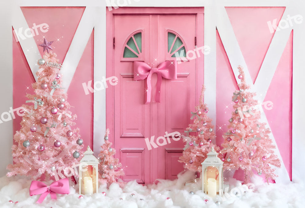Kate Christmas Princess Pink Backdrop Designed by Emetselch