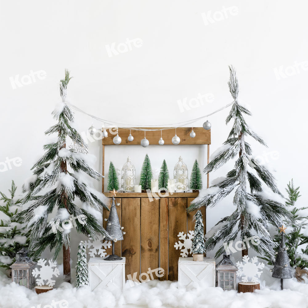 Kate Christmas Tree Shelf Backdrop Designed by Emetselch