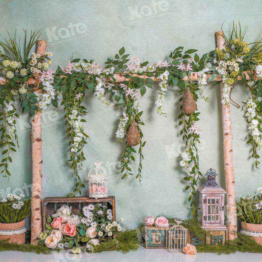 Kate Spring Flower Stand Backdrop Designed by Emetselch