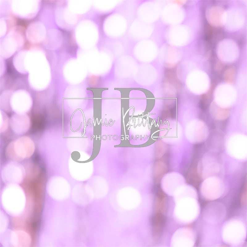 Kate Pink Purple Bokeh Backdrop Designed by JB Photography