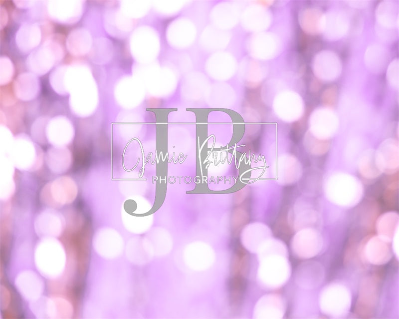 Kate Pink Purple Bokeh Backdrop Designed by JB Photography