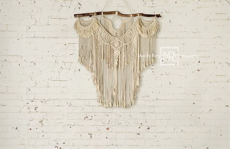 Kate Macrame Wall Boho Backdrop Designed by Mandy Ringe Photography