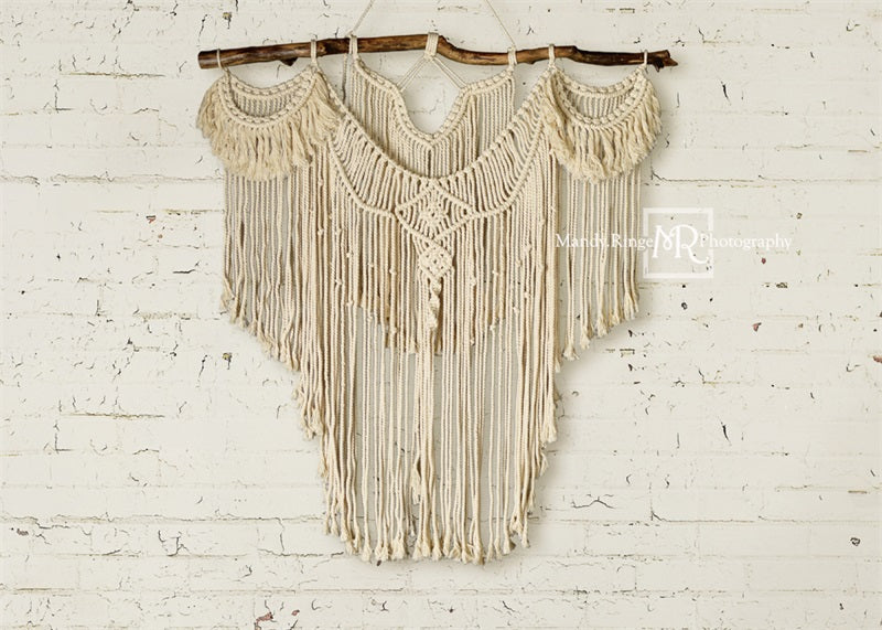 Kate Macrame Wall Boho Backdrop Designed by Mandy Ringe Photography