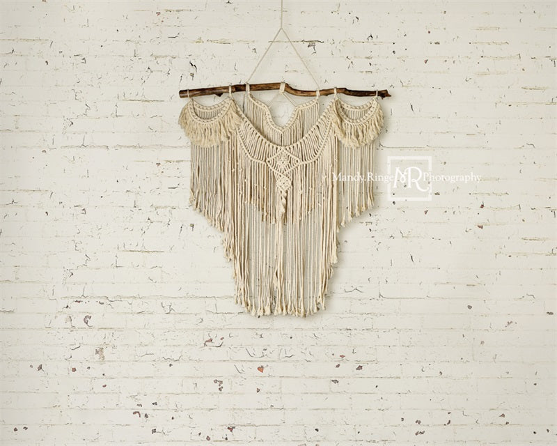 Kate Macrame Wall Boho Backdrop Designed by Mandy Ringe Photography