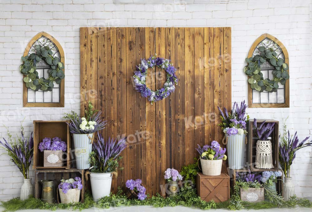 Kate Spring Flower Door Backdrop Designed by Emetselch