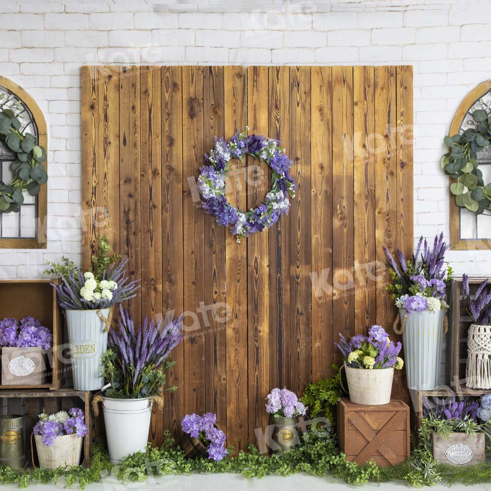 Kate Spring Flower Door Backdrop Designed by Emetselch