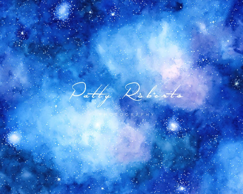 Kate Blue Star Nebula Backdrop Designed by Patty Robert -UK