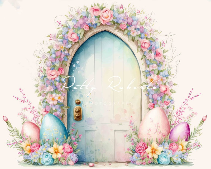Kate Easter Eggs Door Backdrop Designed by Patty Robert