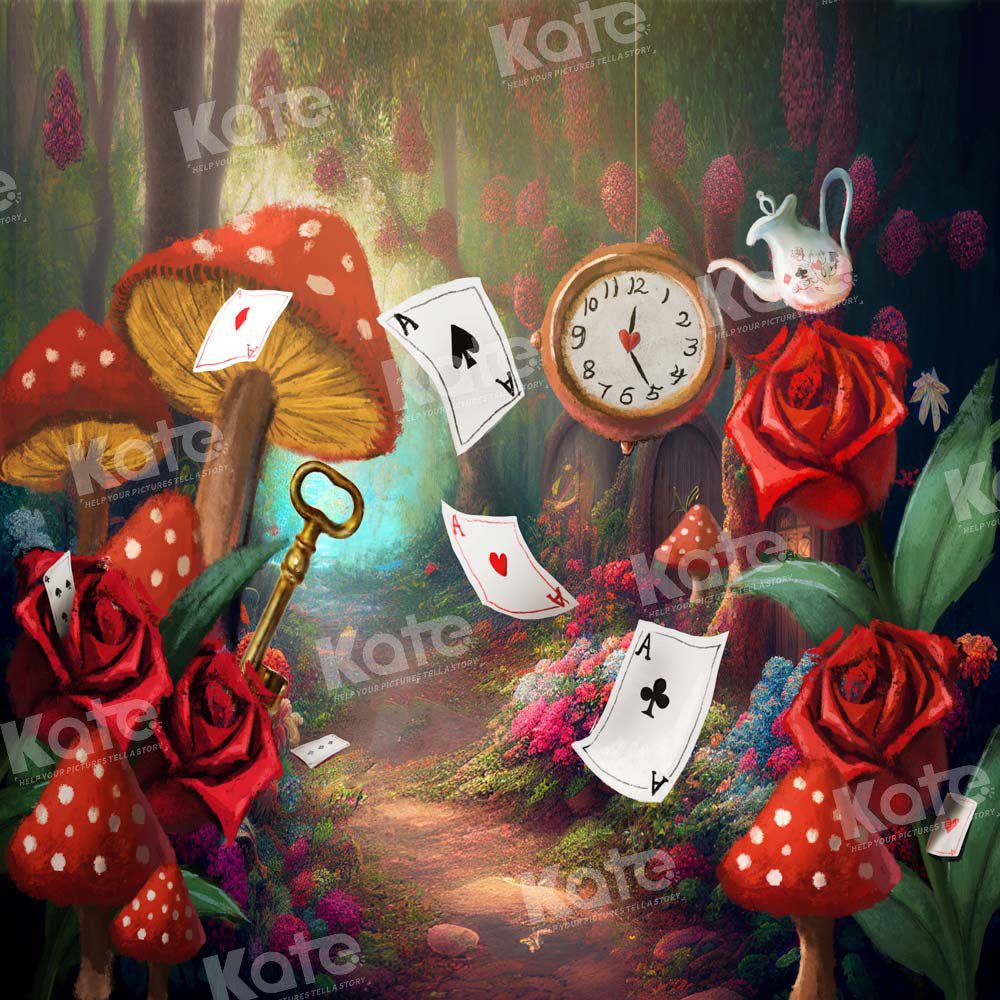 Kate Fantasy Mushroom Forest Backdrop Designed by Chain Photography