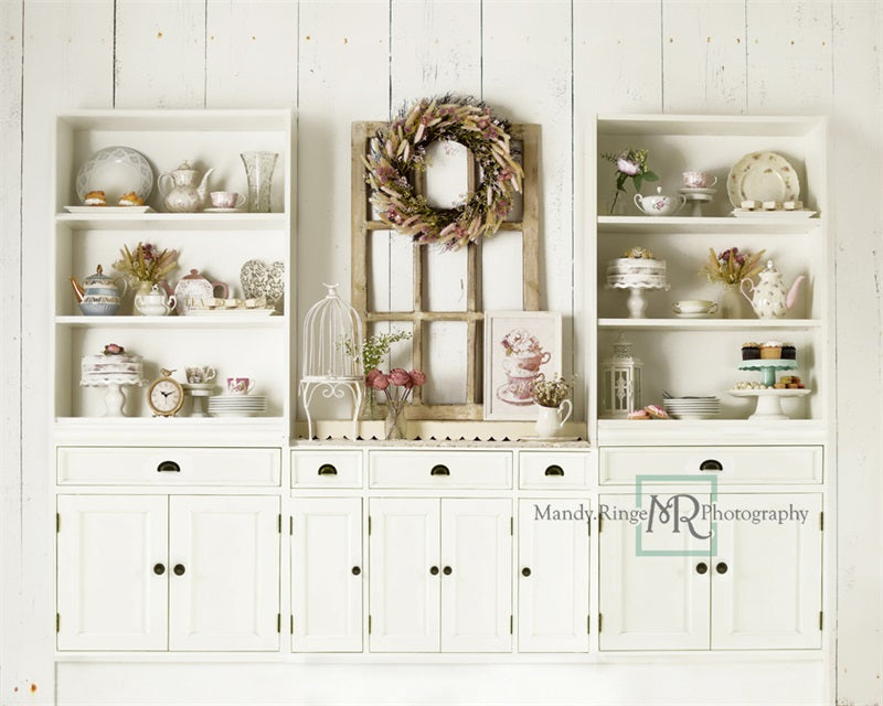 Kate Mother's Day Tea Kitchen Backdrop Designed by Mandy Ringe Photography