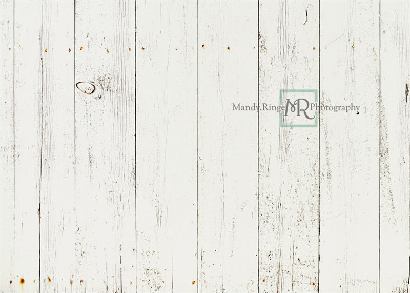 Kate White Barn Planks Wood Backdrop Designed by Mandy Ringe Photography