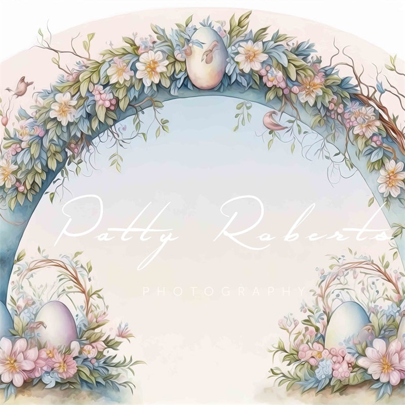 Kate Joyful Spring Easter Egg Backdrop Designed by Patty Robert