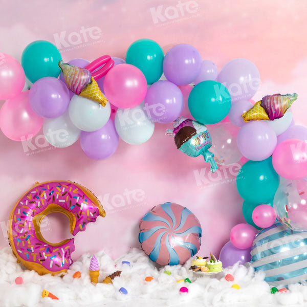 Kate Dream Cake Smash Candy Balloon Backdrop Designed by Emetselch