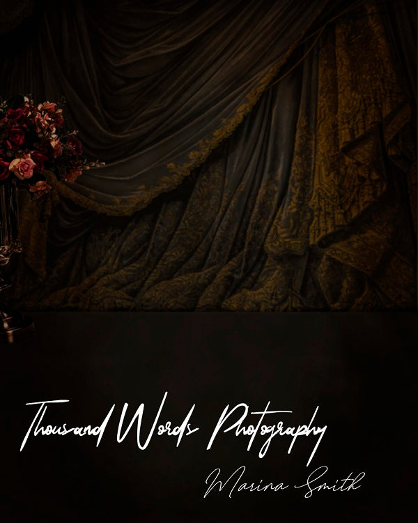 Kate Retro Classical Court Style Backdrop Designed by Thousand Words Photography -UK