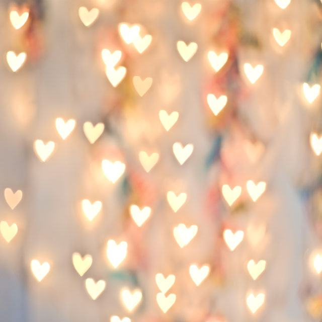 Kate Bright Light Pink Love Heart Valentine's Day Backdrops for Children Photography -UK