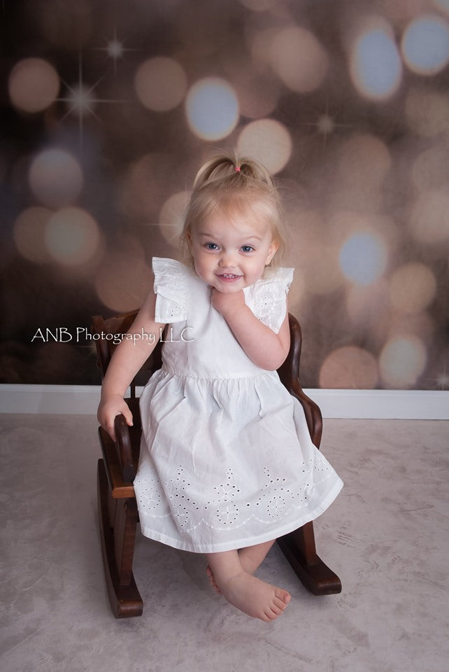 Kate Children Grey Light Spot Glitter Shiny Photography Backdrops