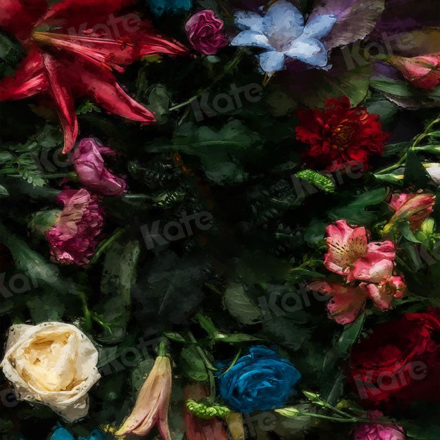 Kate Summer Fine Art Florals Oil Painting Flowers Backdrop for Photography -UK