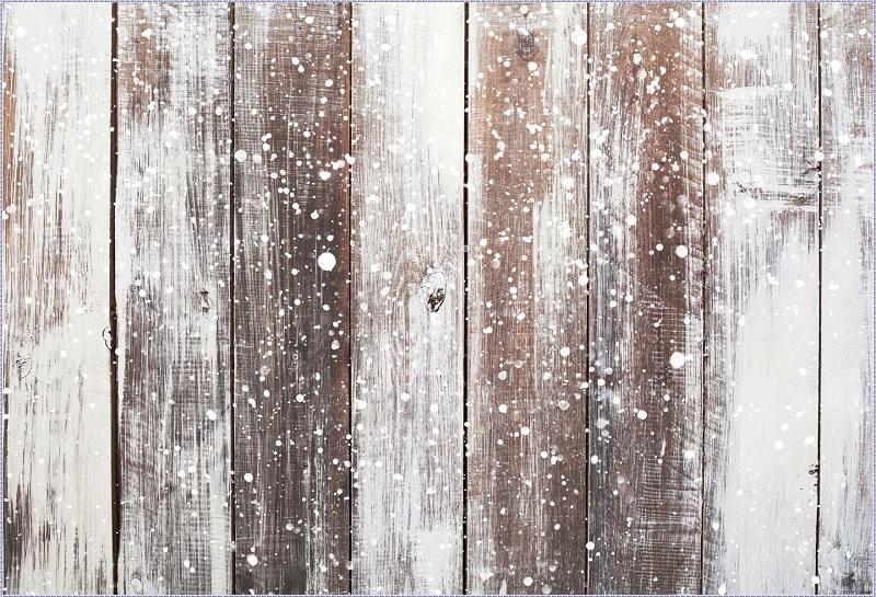 Kate Christmas Vintage wood rubber floor mat for Children - Kate backdrop UK