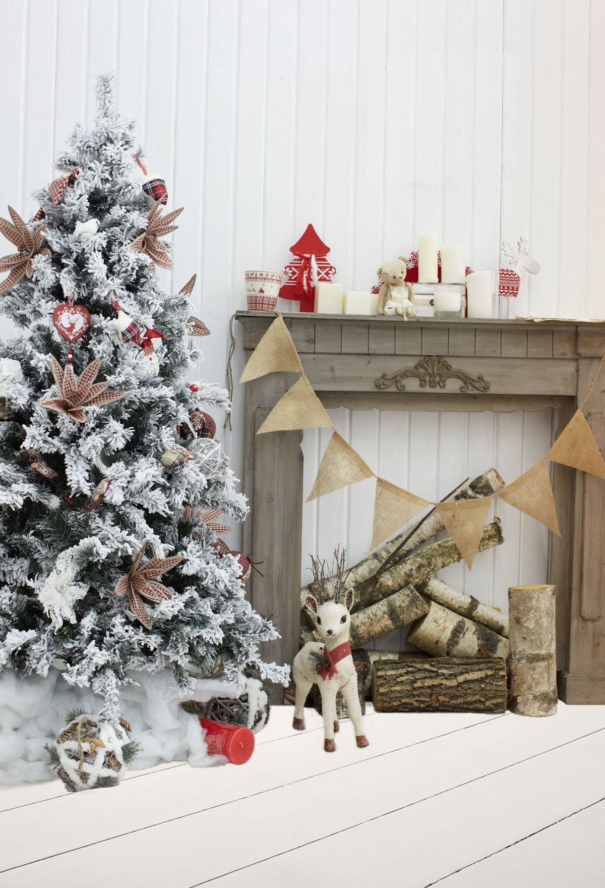 Kate Christmas tree Children/Family backdrop home decorations - Kate backdrop UK