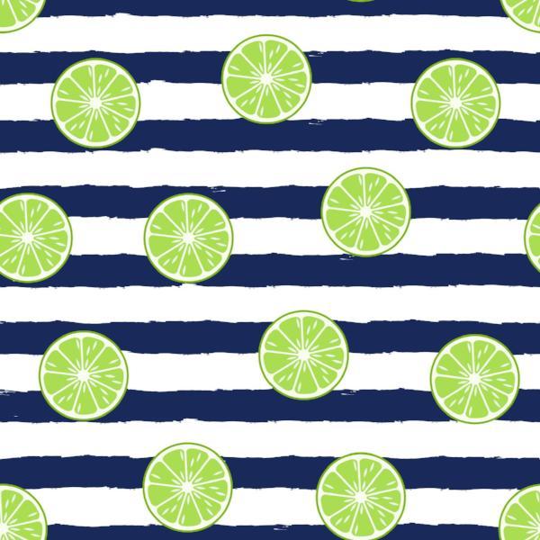 Kate Lemons Blue and White Stripe Backdrop for Photography Summer Holiday Children