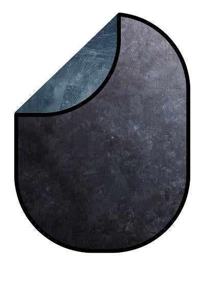 Kate Rust Abstract Texture/Abstract Grey Blue Texture Collapsible Backdrop Photography 5X6.5ft(1.5x2m) -UK