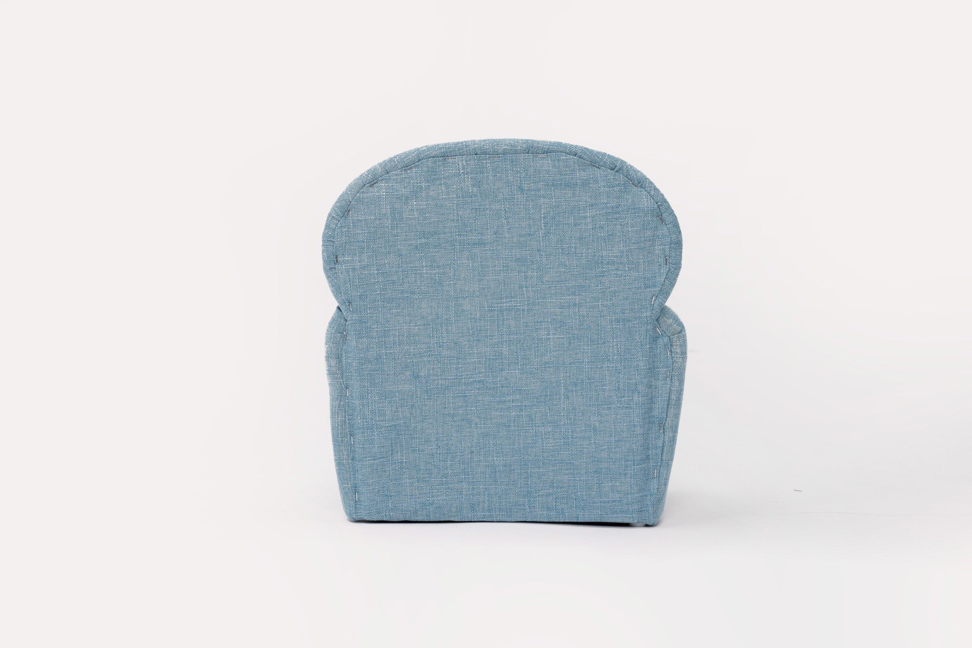 Kate Blue Fabric Mini Sofa with Rivet Newborn Props for Photography