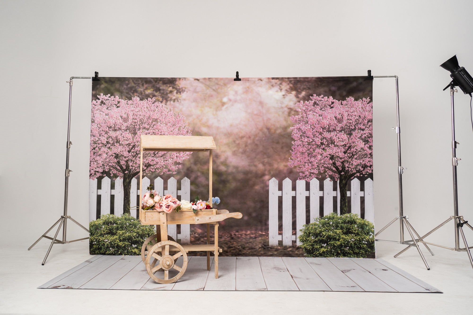 Kate Spring Garden Cherry Blossoms Backdrop for Photography -UK