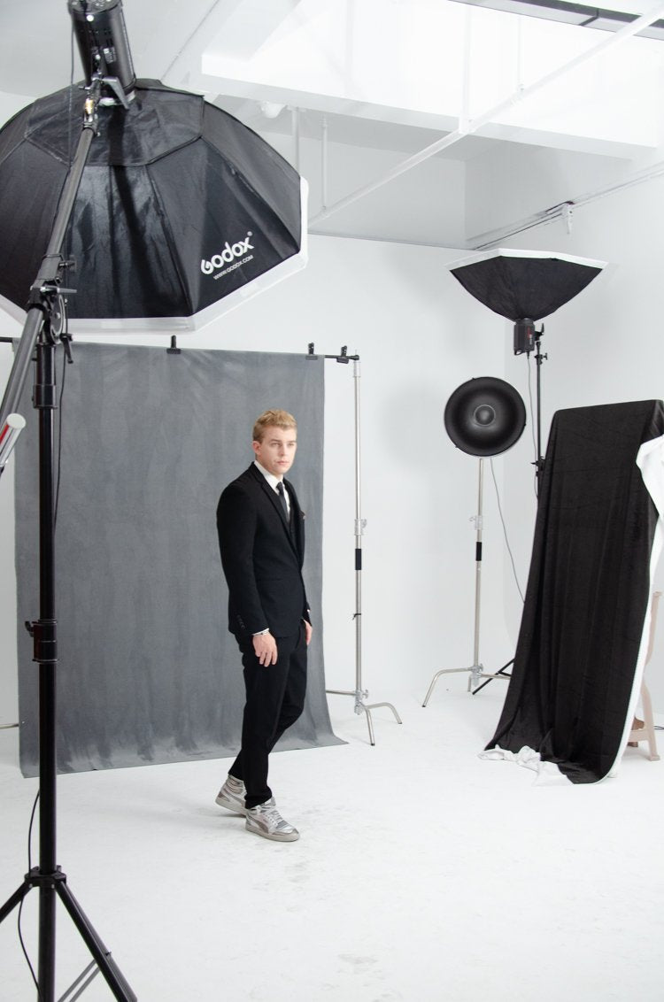 Kate Solid Grey Cloth Backdrop Portrait Photography(HGCSB) -UK