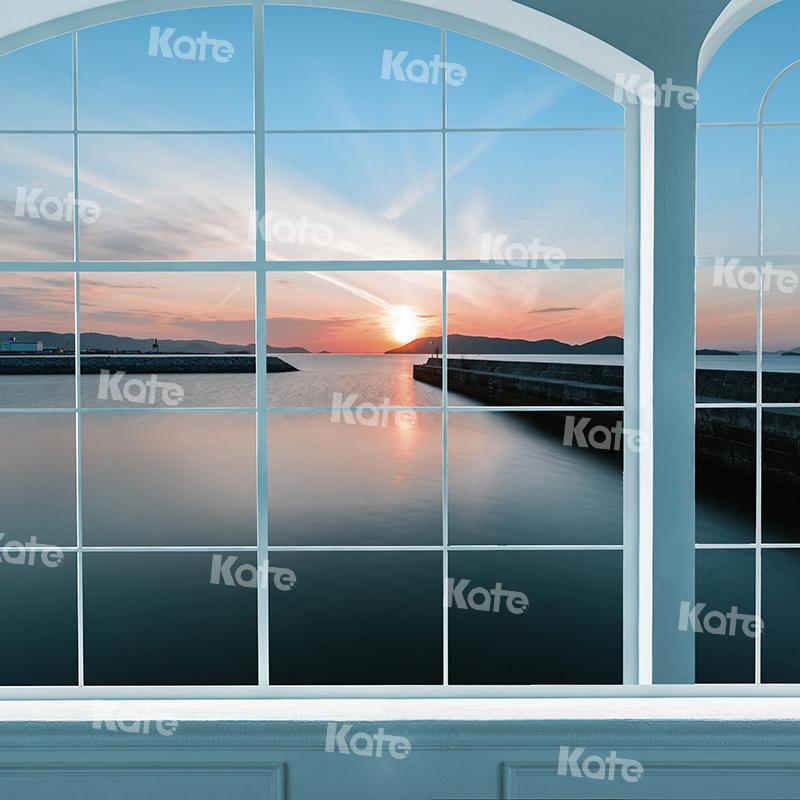 Kate Window Sunset Backdrop for Photography