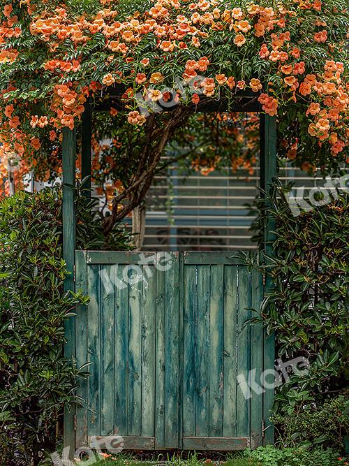 Kate Outdoor Backdrop Flowers Door Designed by Emetselch