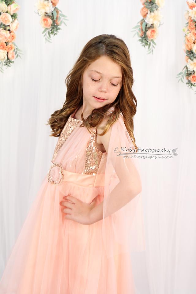 Kate From The Blossom of My Heart backdrop designed by Arica Kirby