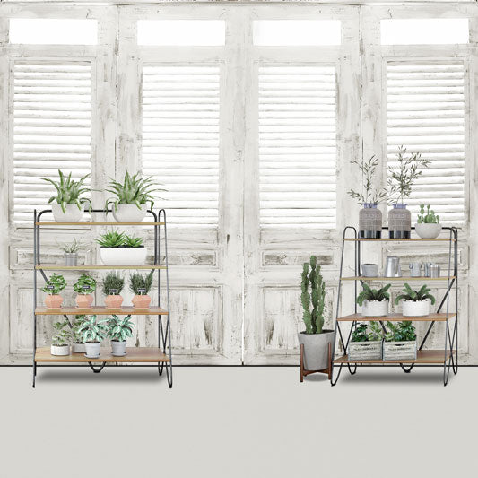 Kate Spring Flower White Window Room Backdrop Designed By Claire -UK