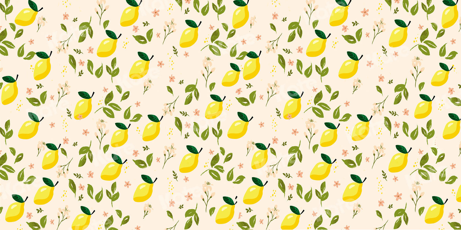 Kate Lemon Summer Cake Smash Backdrop Designed By JS Photography -UK