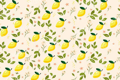 Kate Lemon Summer Cake Smash Backdrop Designed By JS Photography -UK