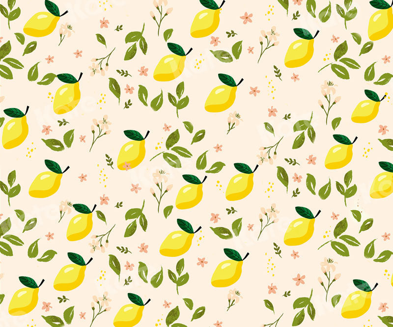 Kate Lemon Summer Cake Smash Backdrop Designed By JS Photography -UK